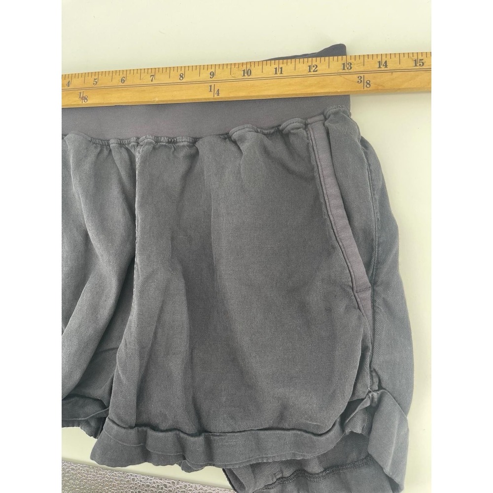Faherty Sweat Shorts Women Size S Navy Elastic Waist Casual Lounge Soft - Picture 5 of 6